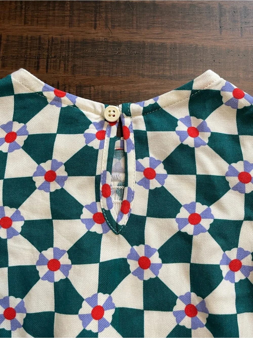 Hanna Andersson Baby Checkerboard Woven Dress